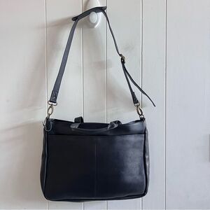 Latico Genuine Leather Laptop Messenger Bag